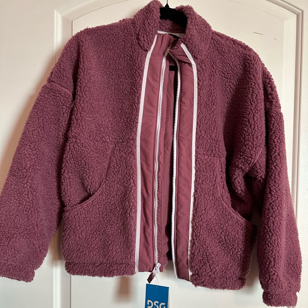 DSG Sherpa Jacket ~ Rose Coffee